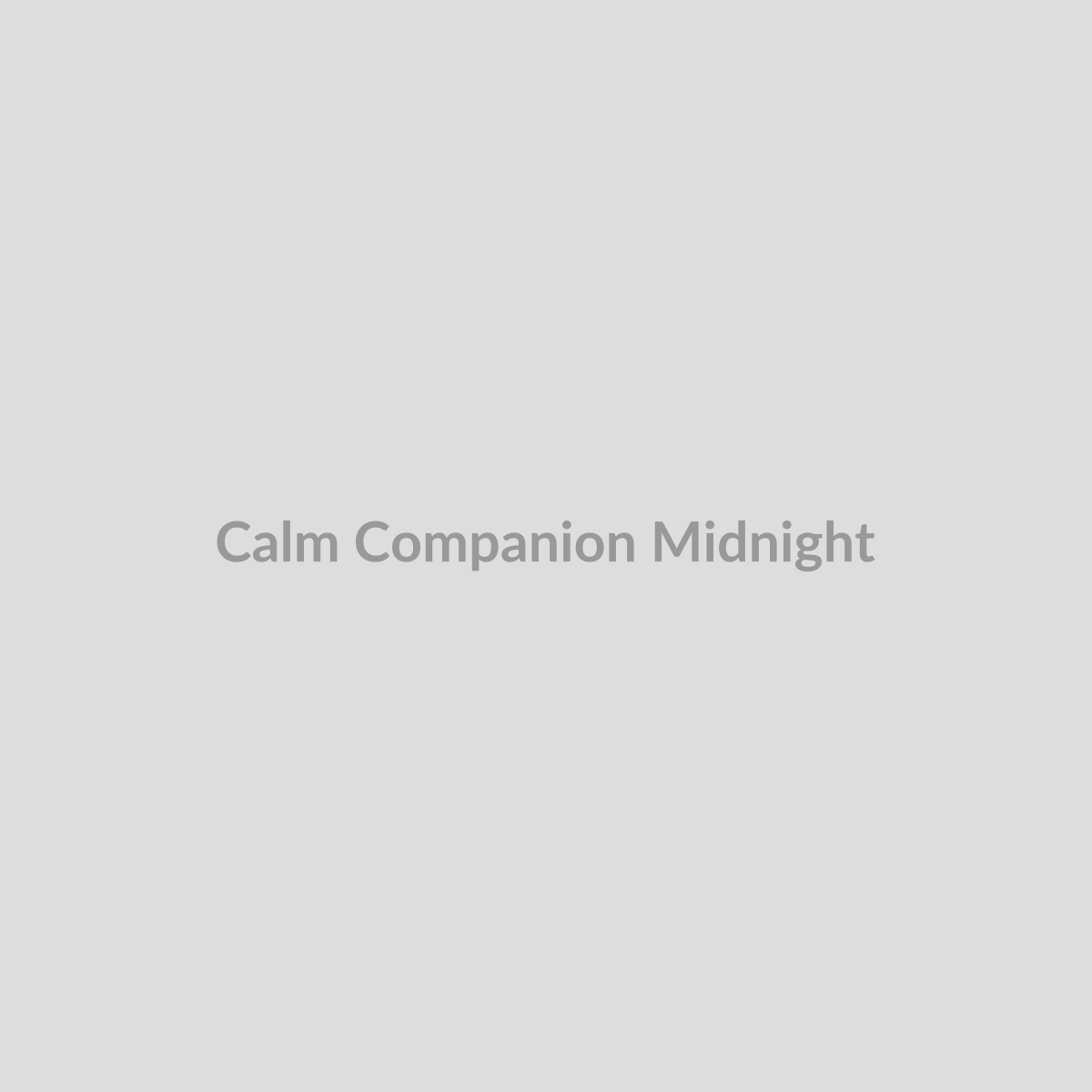 Calm Companion AI Teddy Bear — Midnight (Classic 14in) plush toy