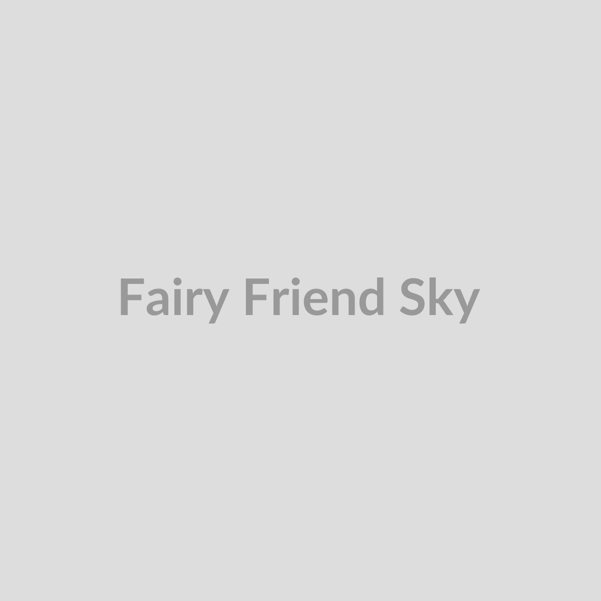 Fairy Friend AI Teddy Bear — Sky (Classic 14in) plush toy
