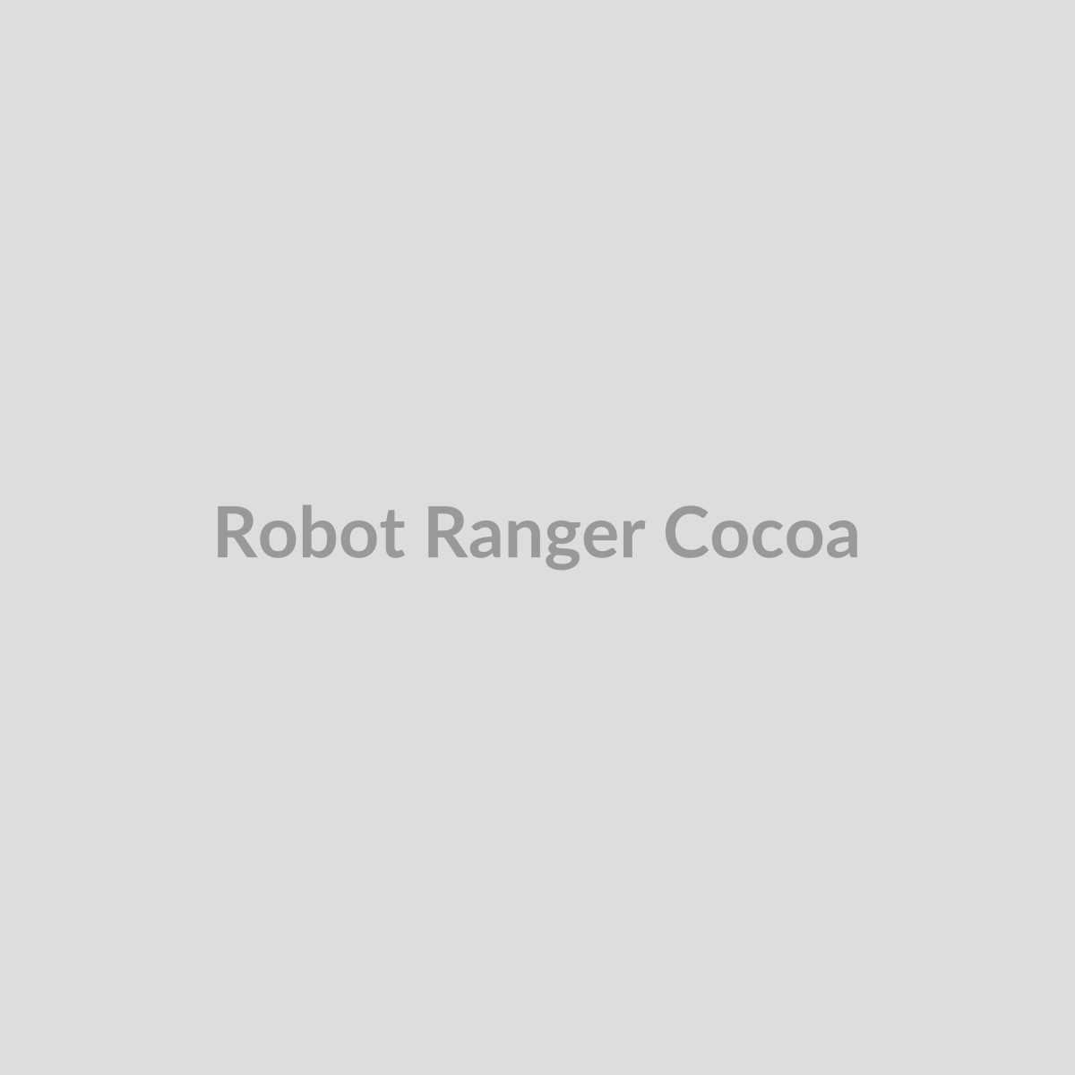 Robot Ranger AI Teddy Bear — Cocoa (Mini 10in) plush toy